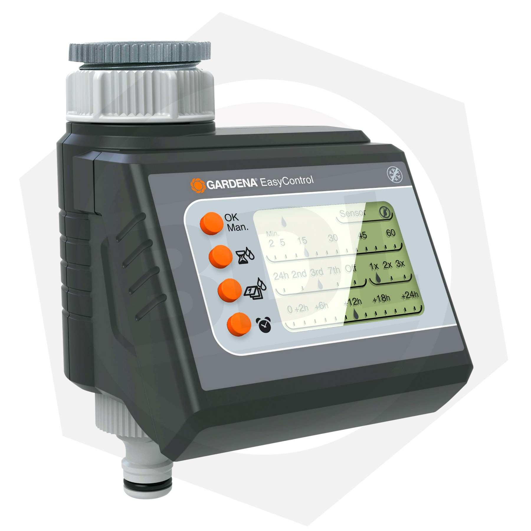 Programador de Riego Easy Control Gardena 188120 Bulonera del