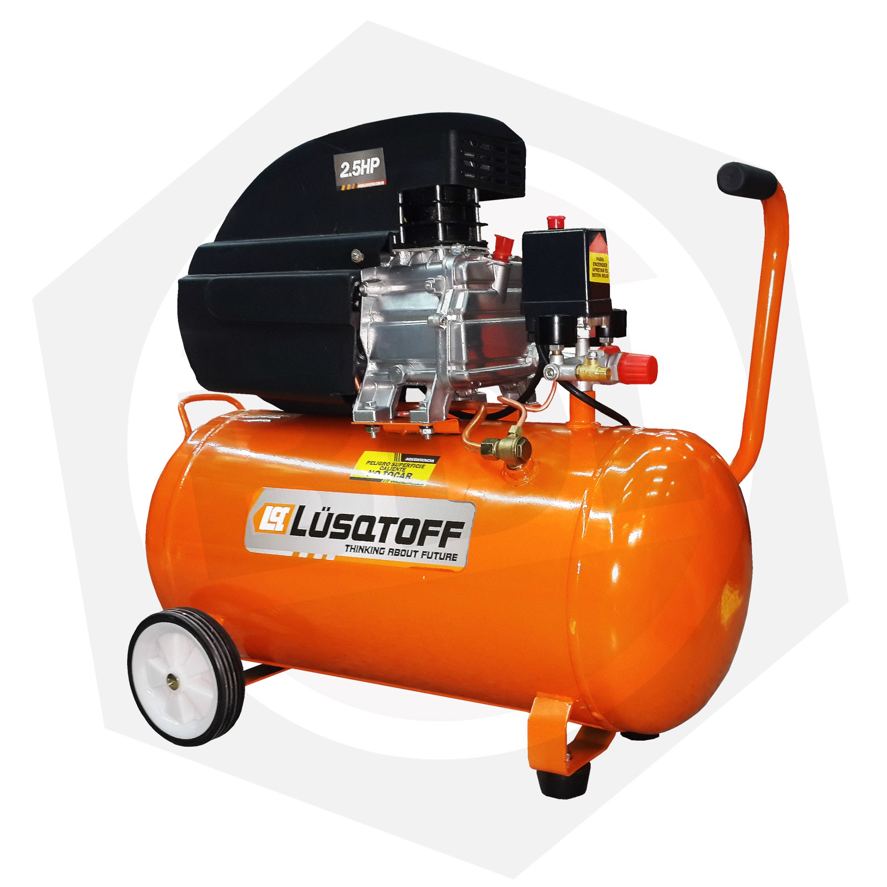 Compresor Lusqtoff LC2550B 50 Litros / 220 V Bulonera del Litoral