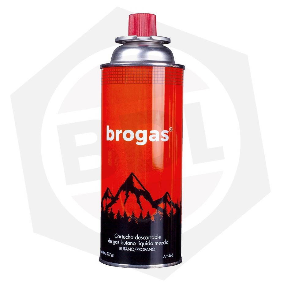 Cartucho Gas Butano Brogas 466 - 227 g