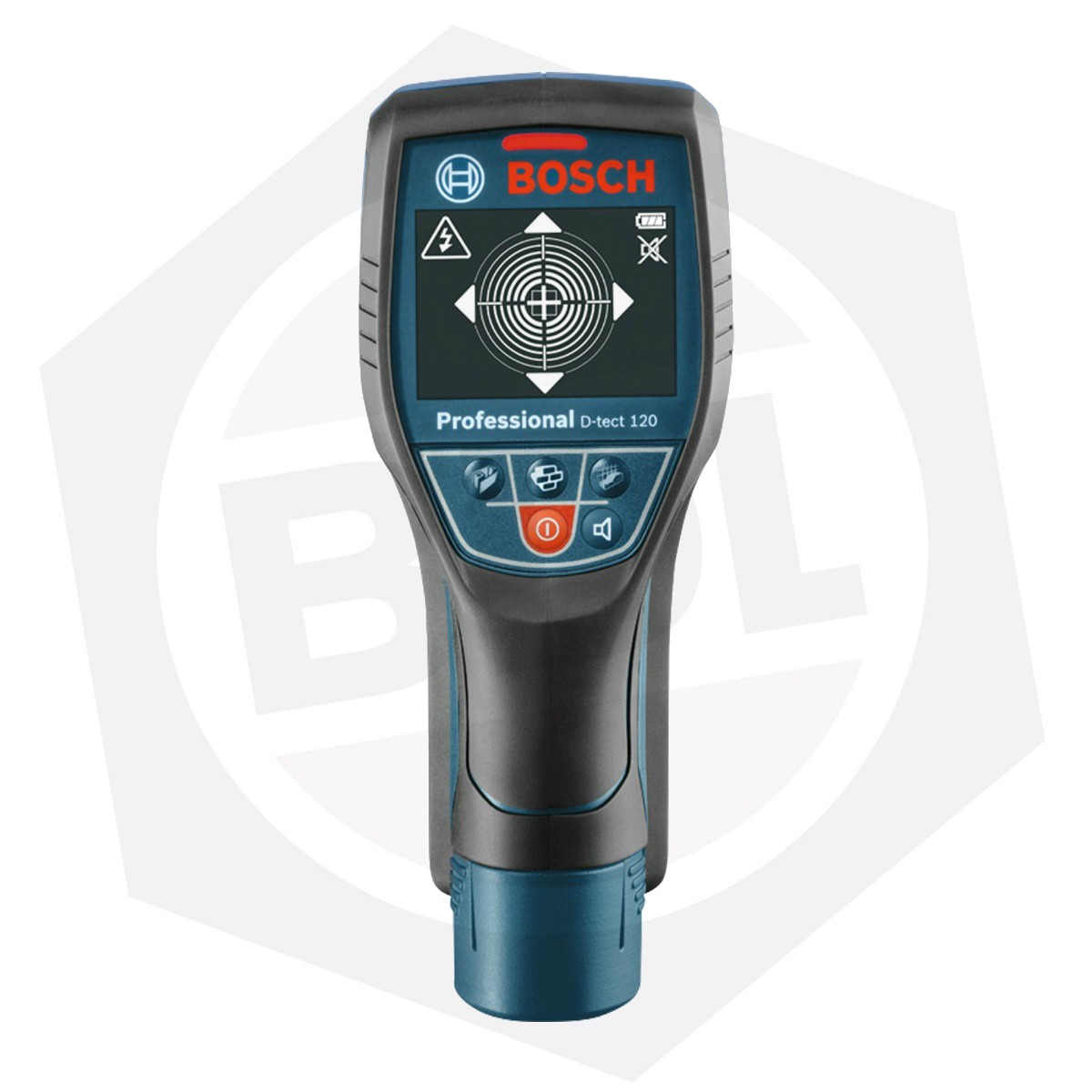 Detector Digital Bosch D-TECT 120 - METAL / MADERA / PVC / ELECTRICIDAD