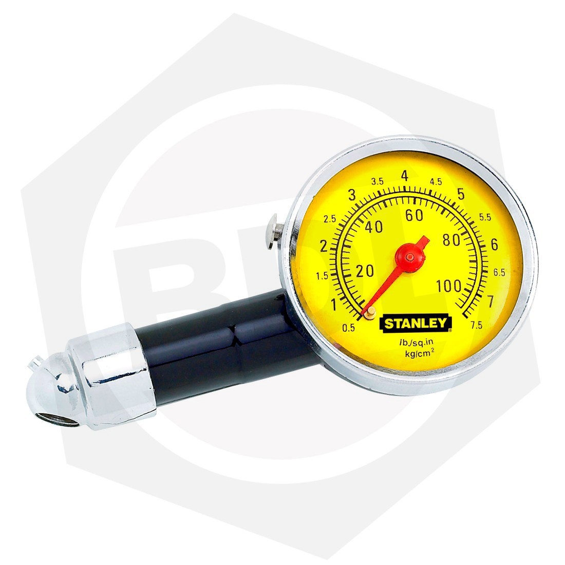 Manómetro de Cuadrante para Neumáticos Stanley 79-052 - Alta Presión