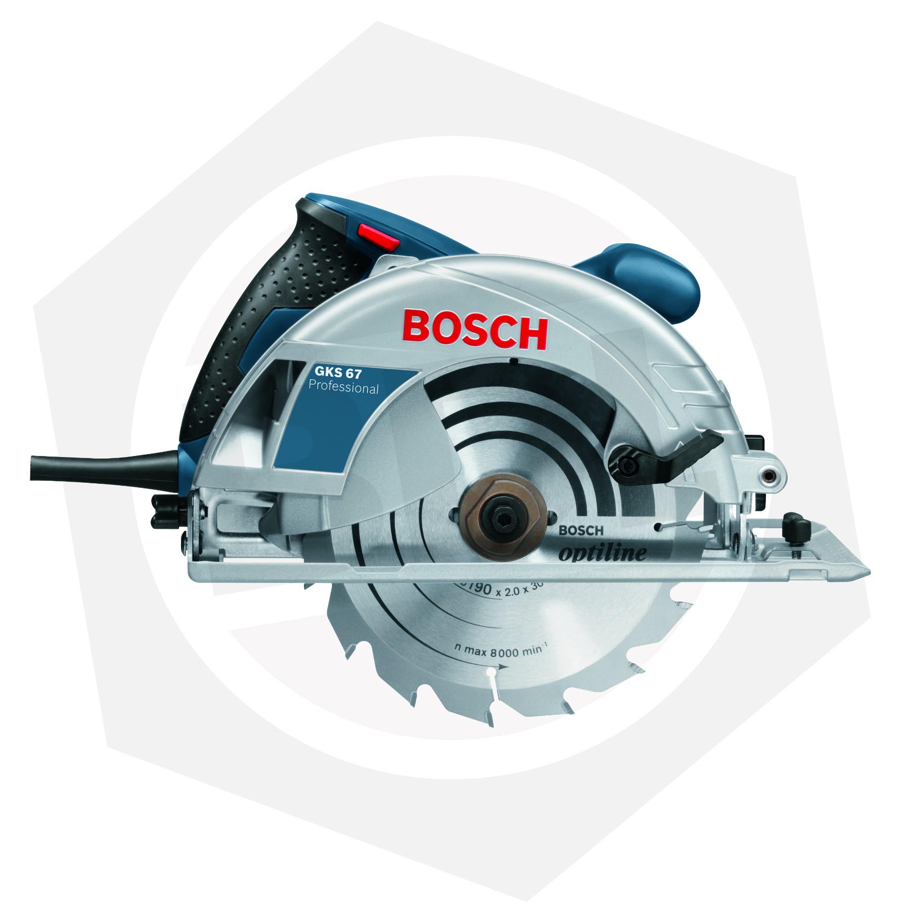 Sierra Circular Bosch GKS 67 Profesional 