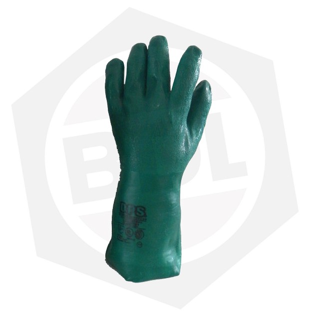 Guante PVC Rojo / Verde Bilvex De Pascale 35845 - 35 cm 