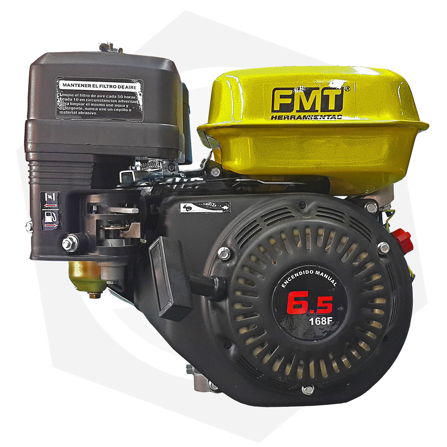 Motor Horizontal 4 Tiempos FMT 168NM - Arranque Manual / 6.5 HP