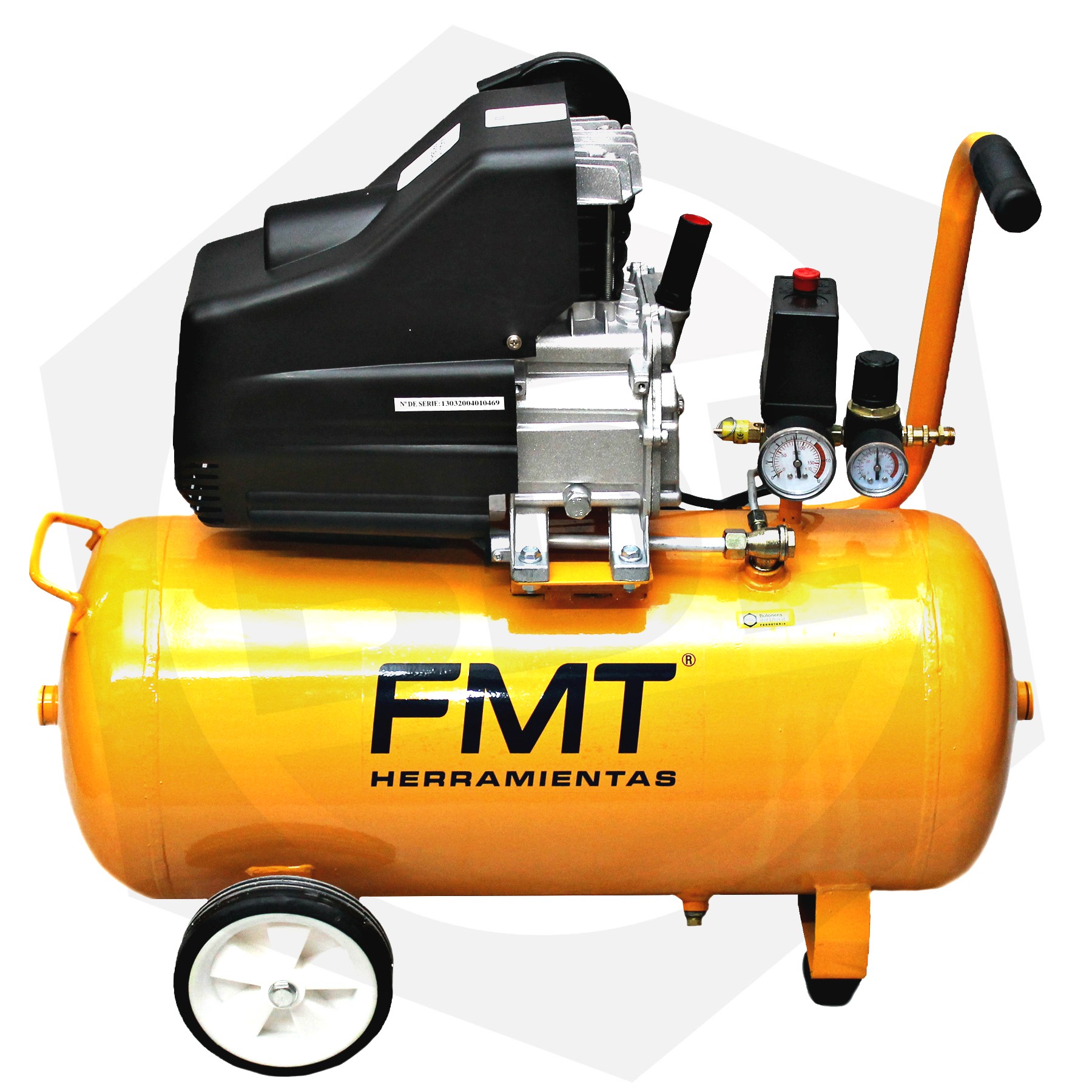 Compresor Directo FMT TD2550B - 50 Litros / 220 V / 2.5 HP - Bulonera del  Litoral Ferretería
