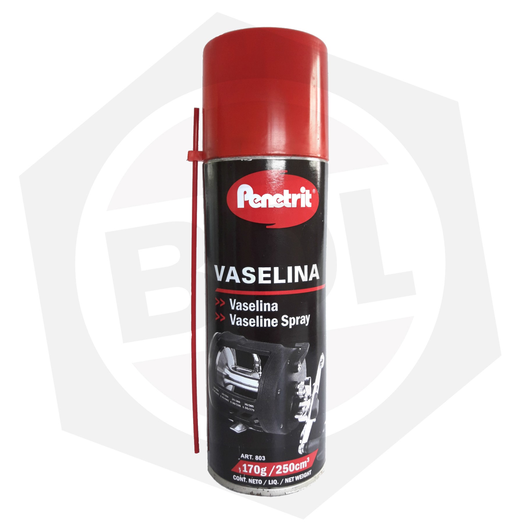 Lubricante Vaselina Incolora Penetrit N° 803 - 170 g / 250 cc