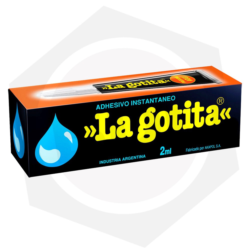 Adhesivo Instantáneo LA GOTITA - 2 ml