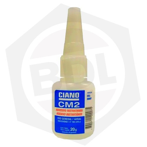 Adhesivo Instantáneo Ciano CM2 - 20 g