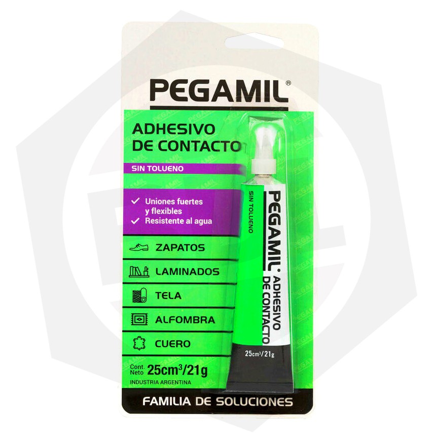 Adhesivo de Contacto PEGAMIL - 21 G / TRANSPARENTE