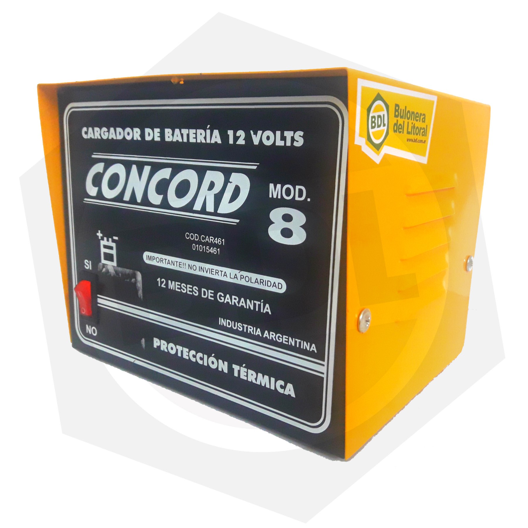 Cargador de Baterías Concord MOD-8