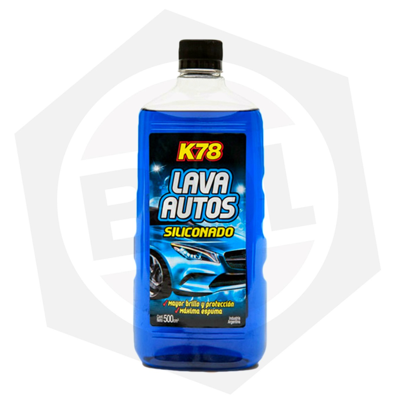 Shampoo Lava Autos Siliconado K78 302 - 500 cc