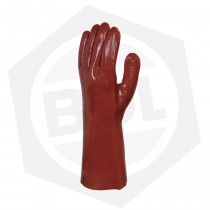 Guante PVC Rojos Bilvex De Pascale 31345 - 30 cm
