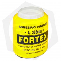 Adhesivo Vinílico FORTEX A-20 Extra - 1 Kg