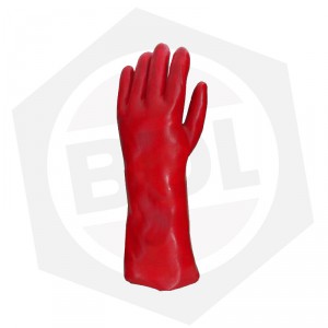 Guante PVC Rojos Bilvex De Pascale 31545 - 40 cm 