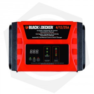 Cargador de Baterías Black & Decker BC25 - 540 W / 12 V